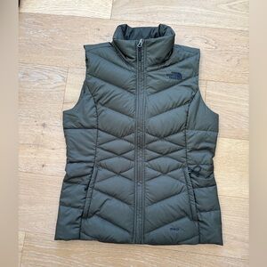 The North Face Women's Green Quilted Vest